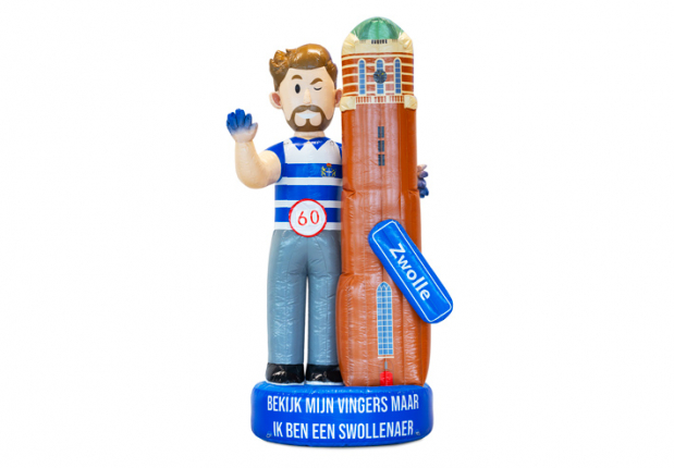 Abraham Pop Zwollenaar bij Peperbus